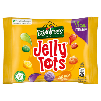 36 x Rowntree Jelly Tots (Vegan) Bag