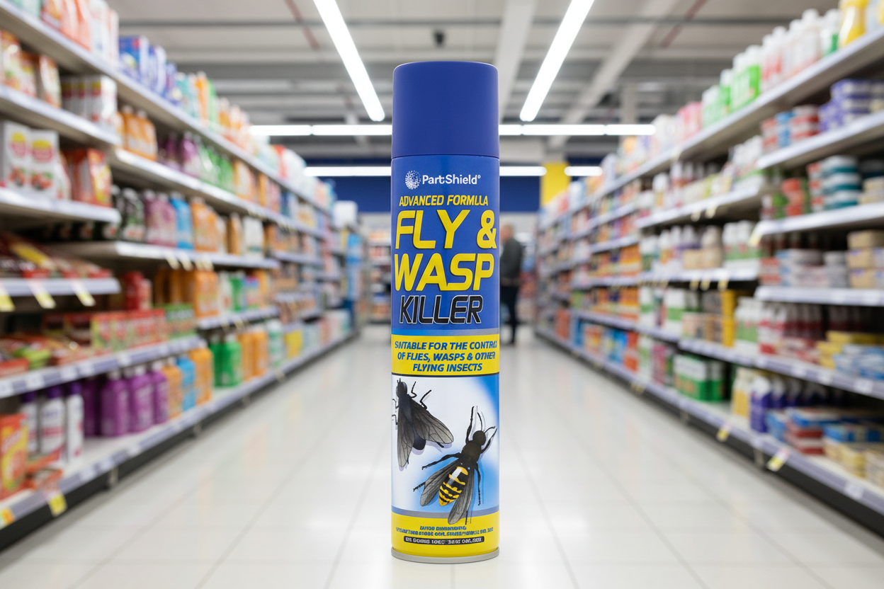12 x Pestshield Fly & Wasp Killer - 300Ml