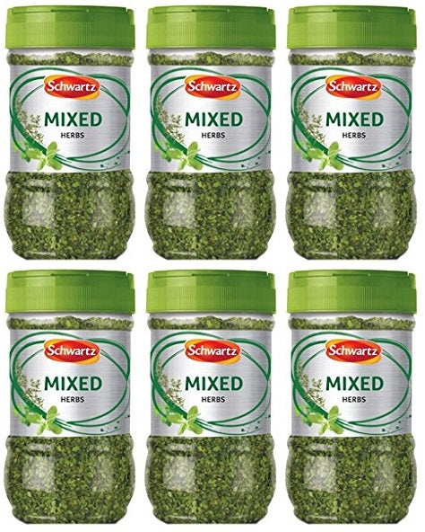 6 x Schwartz Mixed Herbs 100G