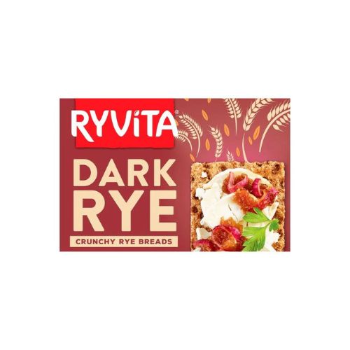 16 x Ryvita Dark Rye Crispbread 250G