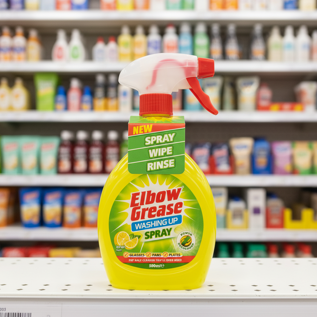 Elbow Grease Washing Up Liquid Spray - 500Ml