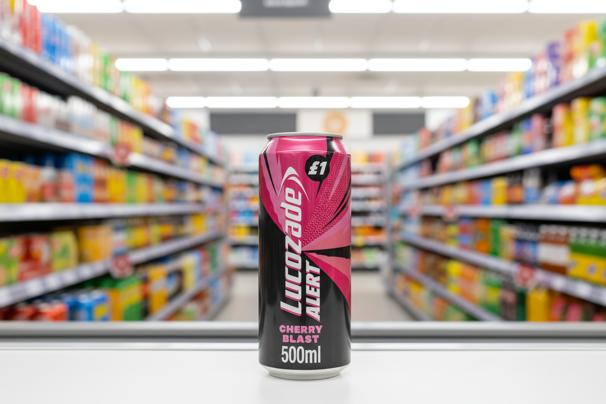 Lucozade Alert Cherry Blast - 500Ml