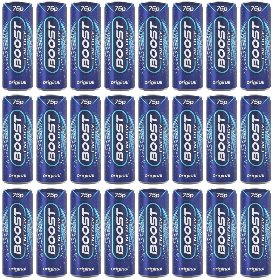 24 x Boost Energy Original Can - 250Ml
