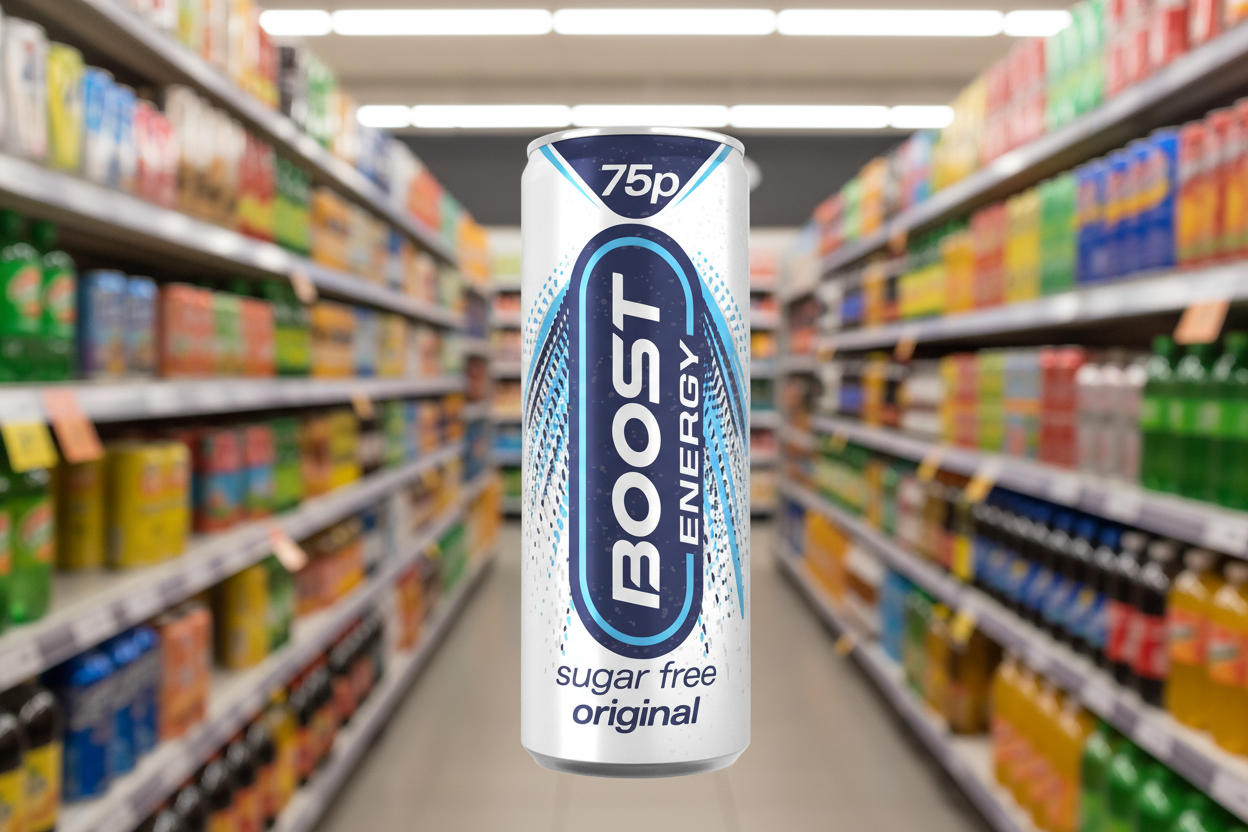 24 x Boost Energy Sugar Free Can  - 250Ml