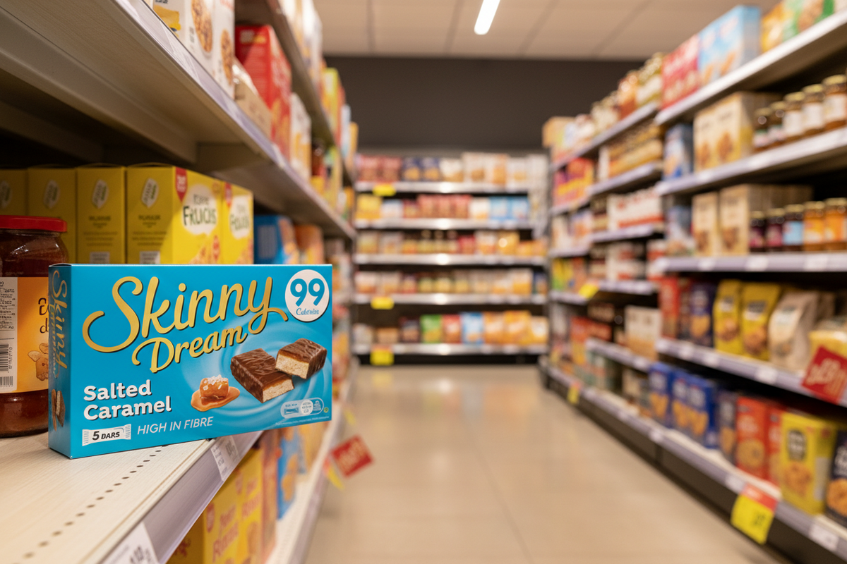 10 X Skinny Dream Salted Caramel 5X25G