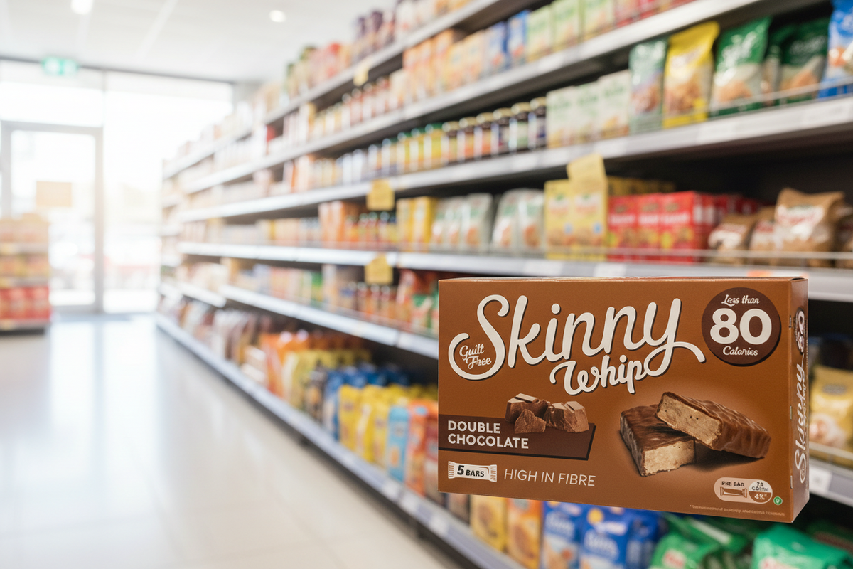 10 x Skinny Whip Double Chocolate 5X25Gm