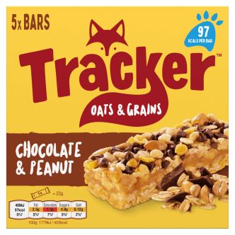 7 x Tracker Chocolate & Peanut 5Pk 110Gm