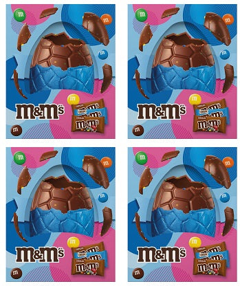 4 X M&M Giant Easter Egg - 506Gm