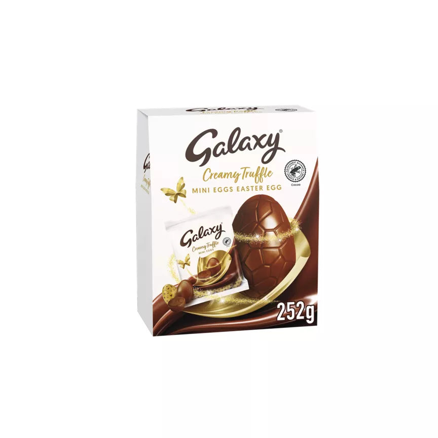 4 x Galaxy Creamy Truffles Extra Large Easter Egg - 252GM