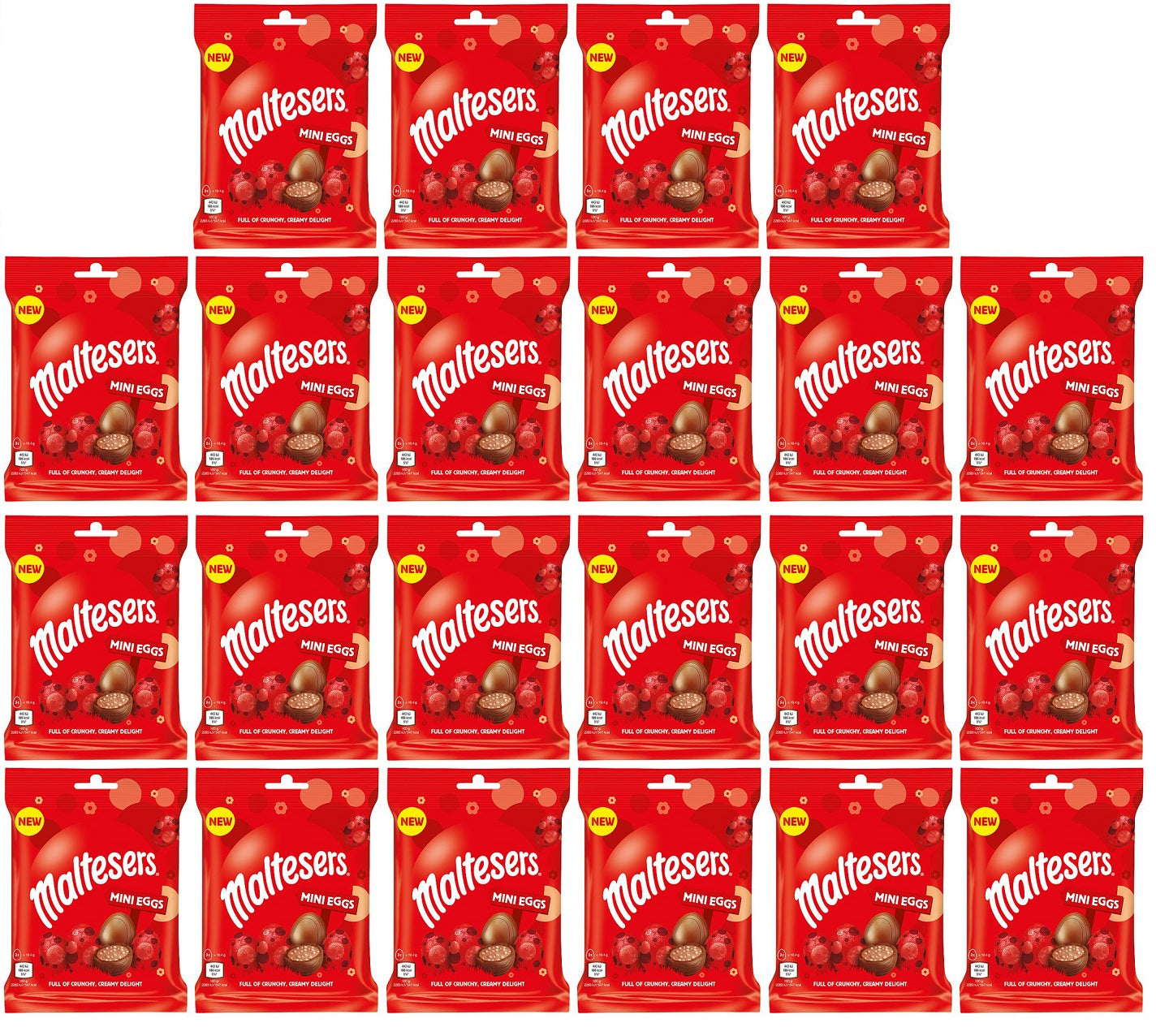 22 X Malteser Mini Eggs - 77Gm