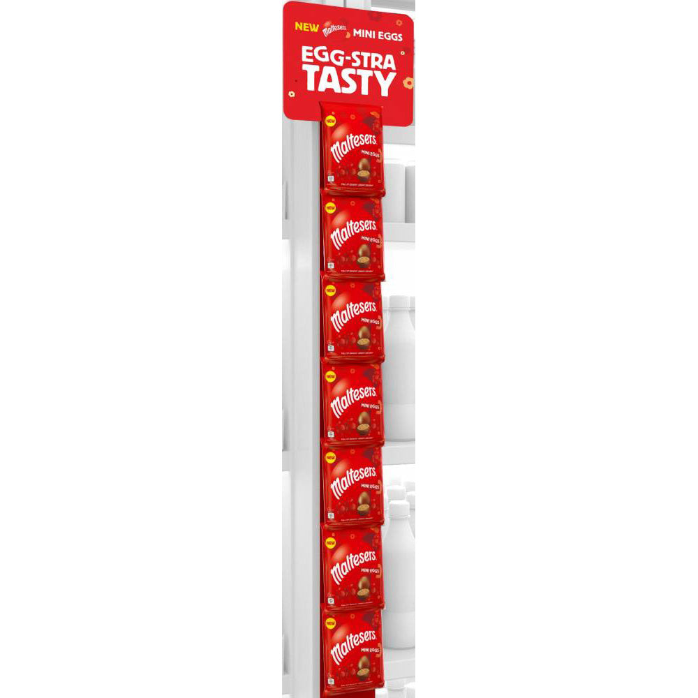 24 X Malteser Mini Eggs Clip Strip - 77Gm