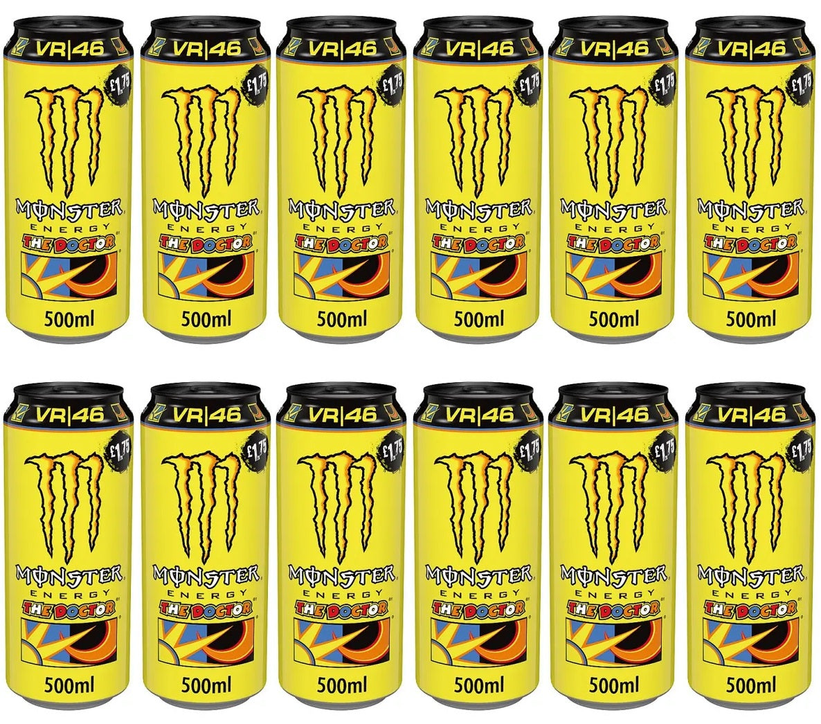 12 x Monster Energy The Doctor - 500ML