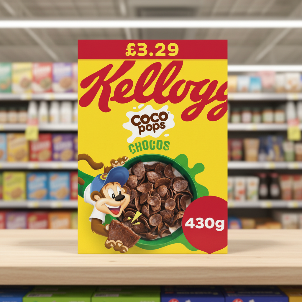 5 x Kelloggs Coco Pops Chocos - 430g