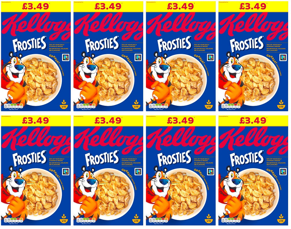 8 x Kelloggs Frosties - 470G