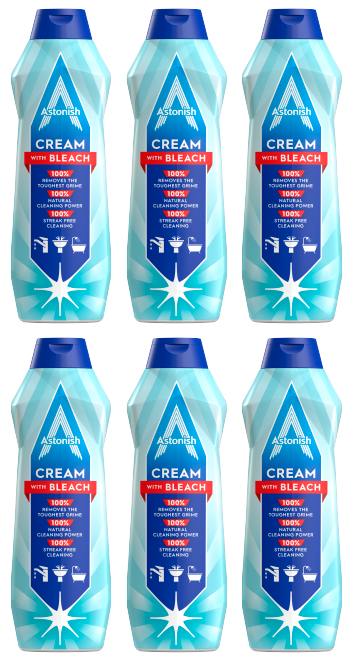 6 x Astonish Cream Bleach - 500ML