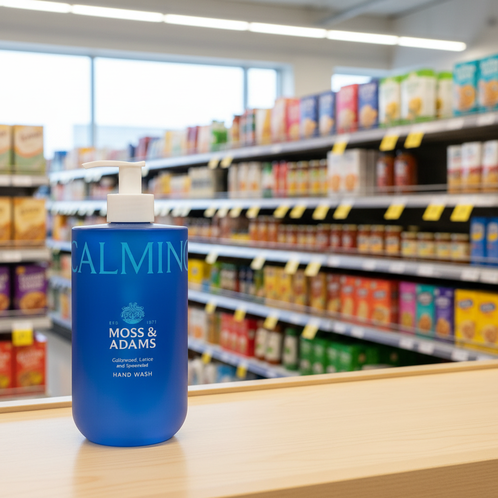 6 X Moss & Adams Hand Wash Calming - 400Ml