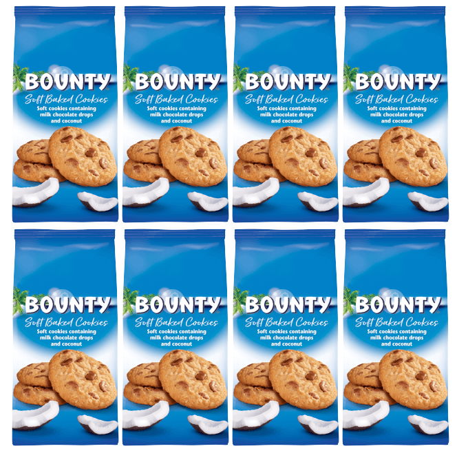 8 x Bounty Cookies 180Gm