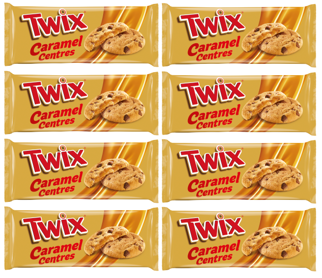 8 x Twix Soft Centres 144G