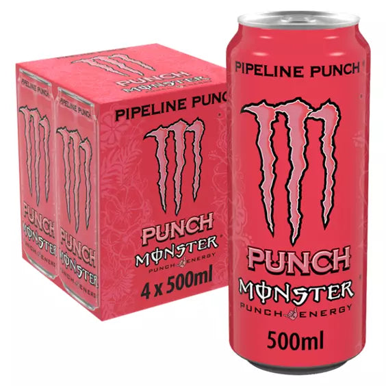 6 x Monster Pipeline Punch 4 X 500Ml