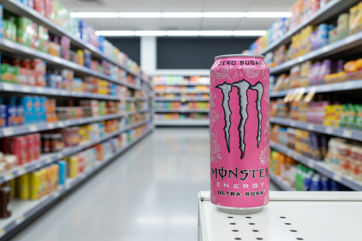 12 x Monster Energy Ultra Rosa - 500Ml
