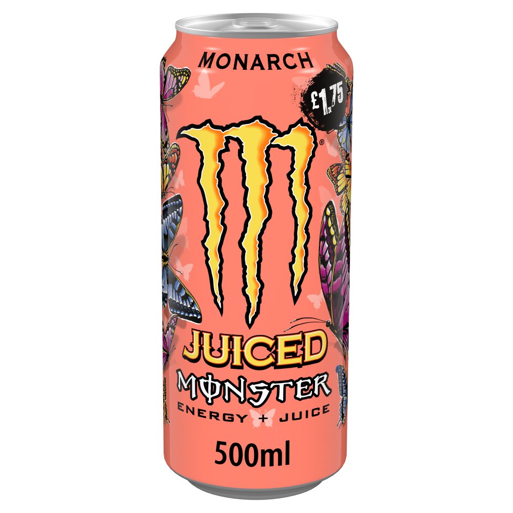 12 x Monster Energy Monarch - 500ML