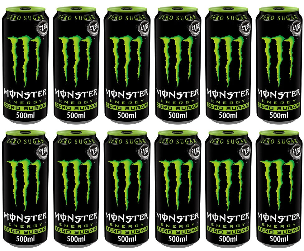 12 x Monster Energy Original Zero - 500ML