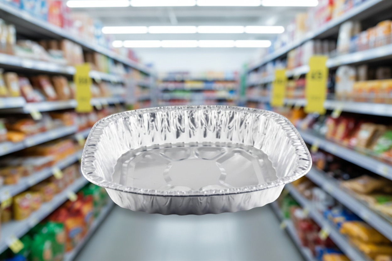 Disposable Turkey Roasting Tray Oval 444X384X67Mm