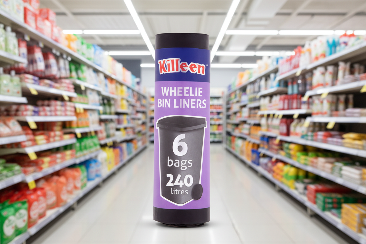 20 x Killeen Wheelie Bin Liner 6 Pack