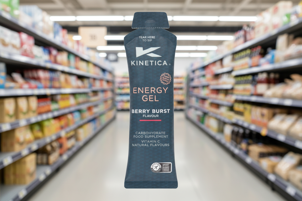 24 x Kinetica Energy Gel Berry Burst Flavour 70ml