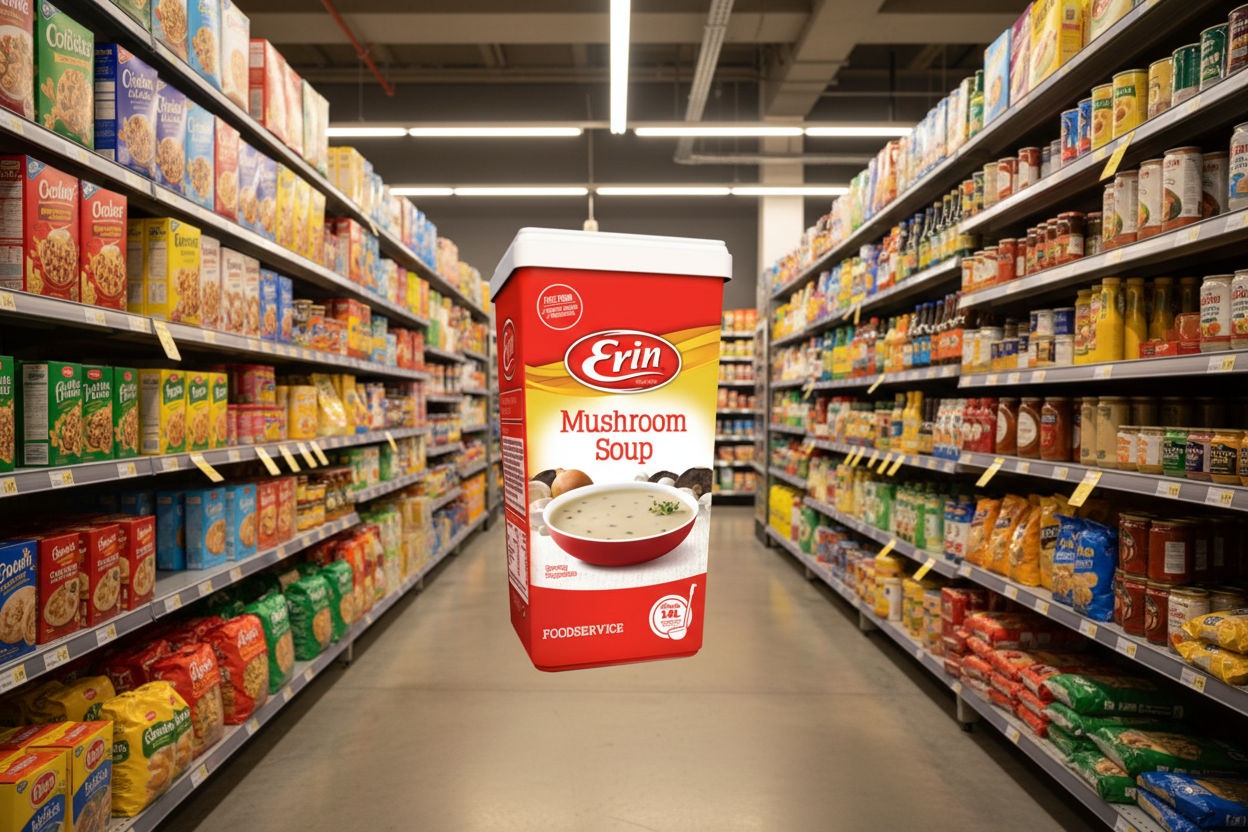 3 x Erin Mushroom Soup 1.09Kg Catering