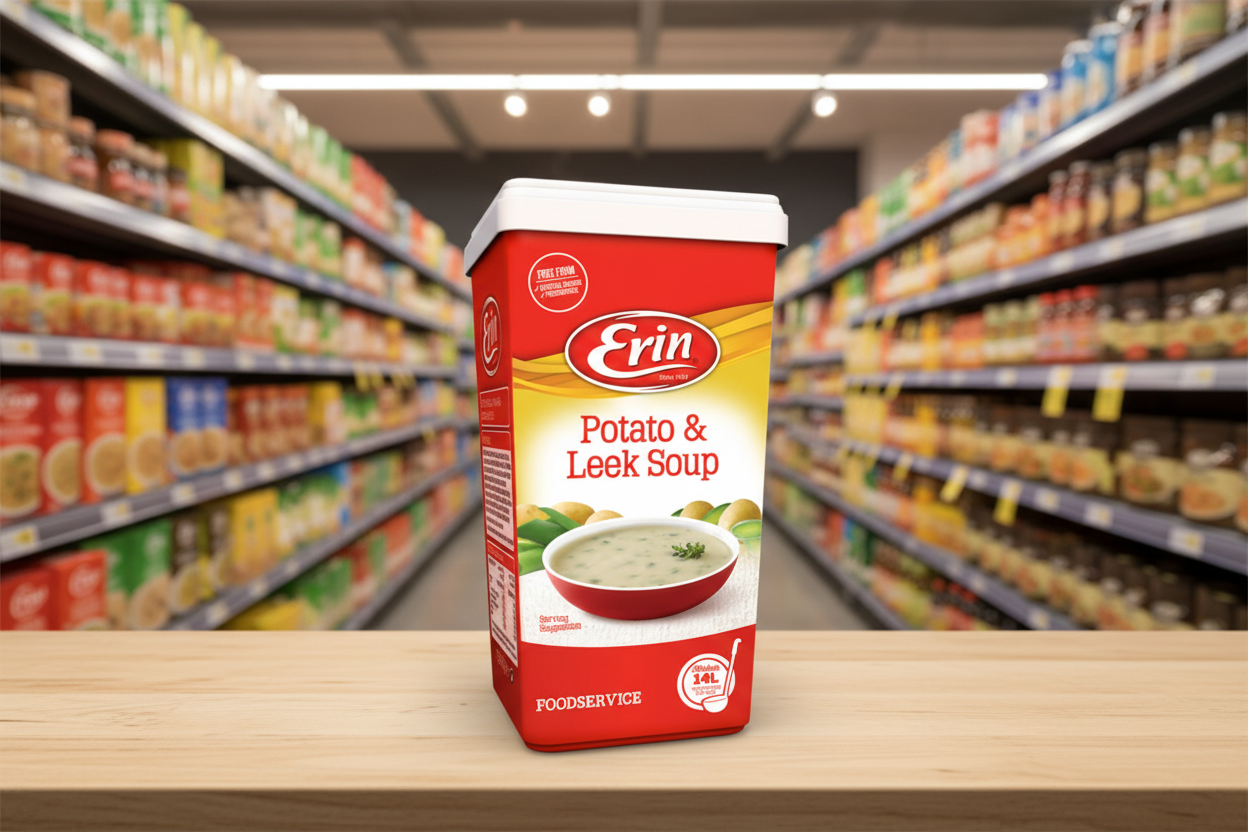 Erin Potato & Leek Soup 1.22Kg Catering