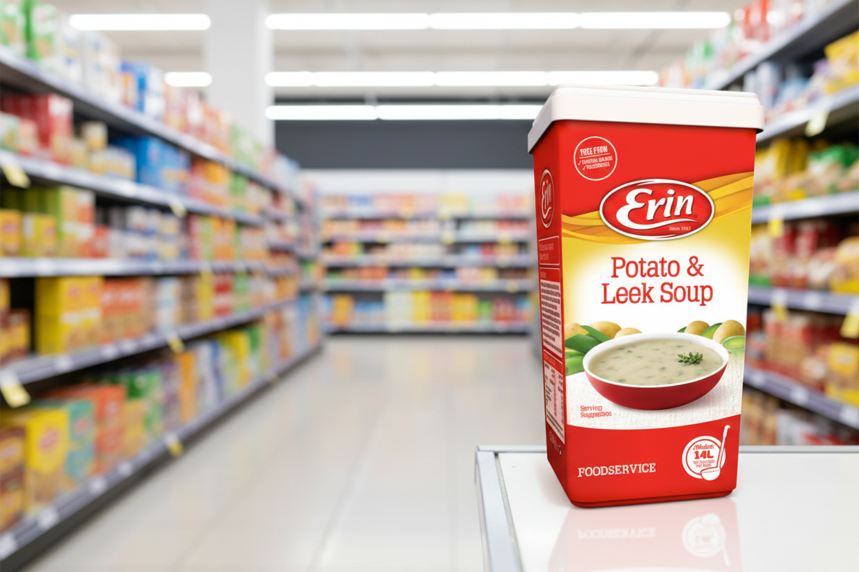 Erin Potato & Leek Soup 1.22Kg Catering