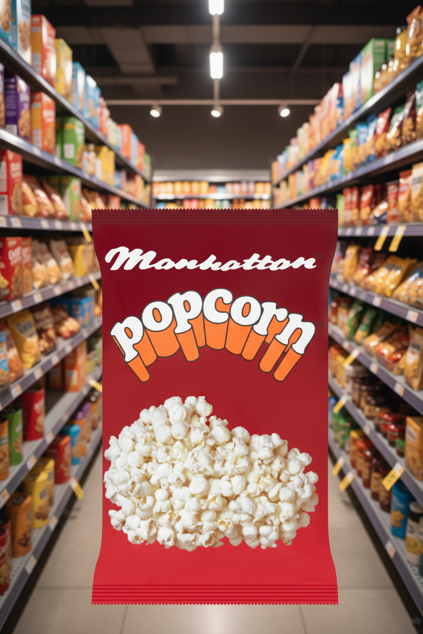 Manhattan Popcorn Salted - 15Gm
