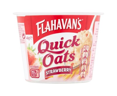 12 x Flahavan's Quick Oats Strawberry 46G