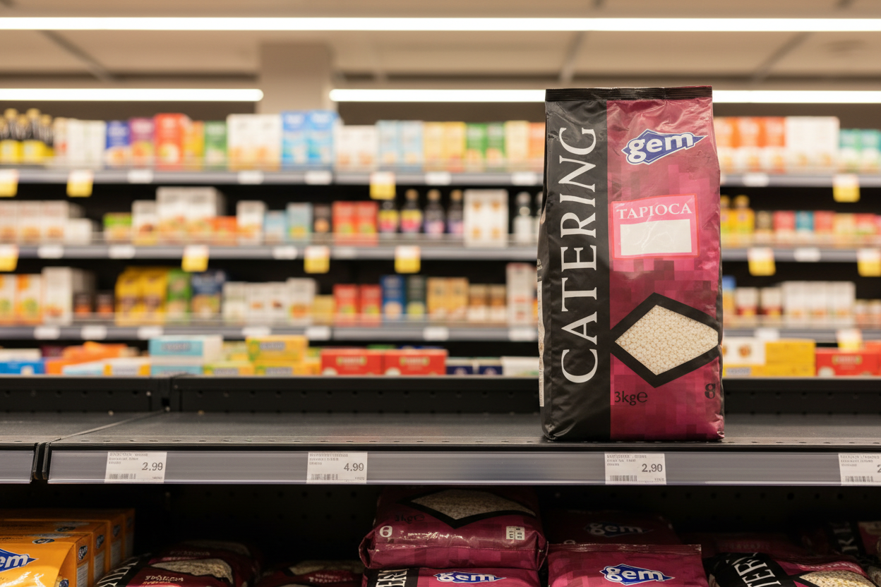 4 x Gem Catering Tapioca 3Kg
