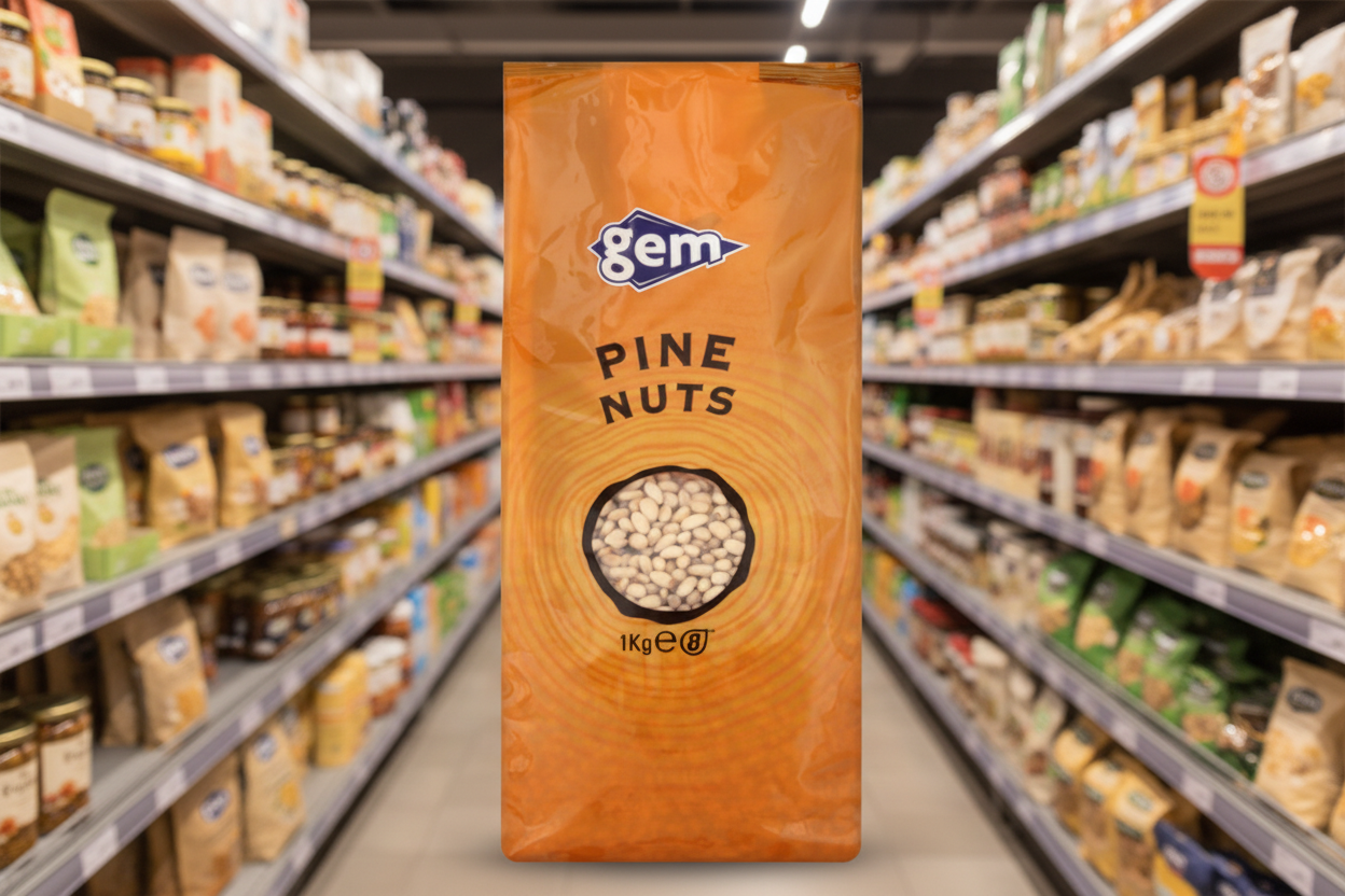 5 x Gem Pine Nuts 1Kg