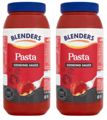 2 x Blenders Pasta Cooking Sauce 2.27Kg