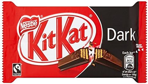 24 x Kitkat 4 Finger Dark 41.5Gm