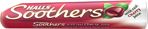 20 x Halls Soothers Cherry Flavour 45G