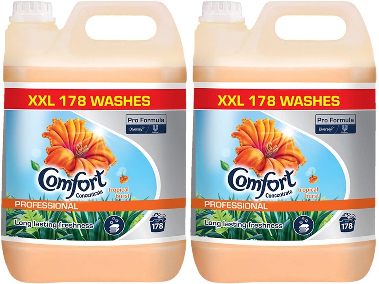 2 x Comfort Concentrate Professional Tropical Burst 178 Wash 5L