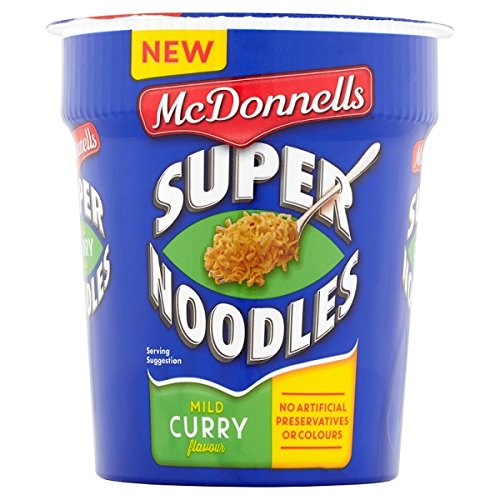 12 x Mcdonnells Super Noodles Classic Curry Flavour 65G