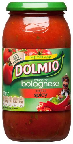 6 x Dolmio Sauce For Bolognese Spicy Chilli 500G