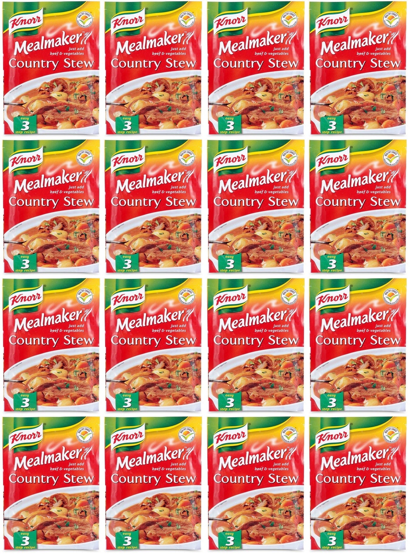 16 x Knorr Mealmaker Country Stew 41G