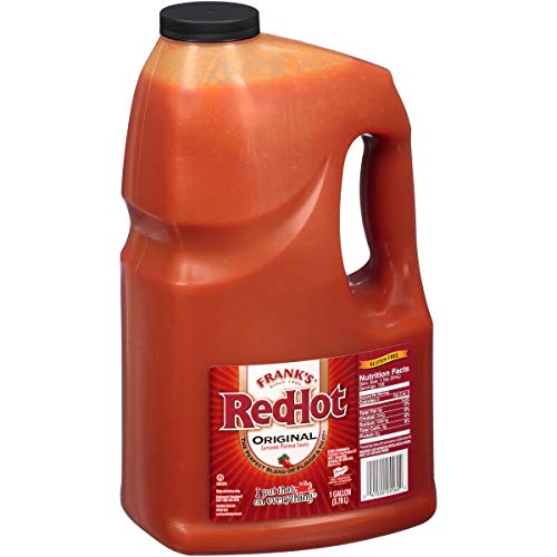 4 x Frank's Redhot Original Cayenne Pepper Sauce 3.78L