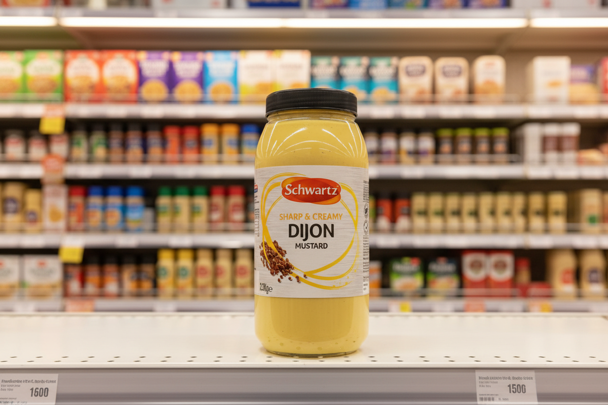 Schwartz Sharp & Creamy Dijon Mustard 2.3Kg