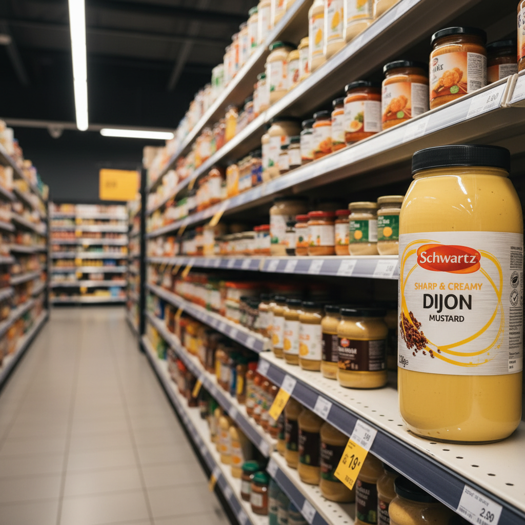 Schwartz Sharp & Creamy Dijon Mustard 2.3Kg