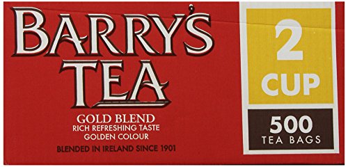 Barry's Tea Gold Blend 500 Tea Bags 1500G