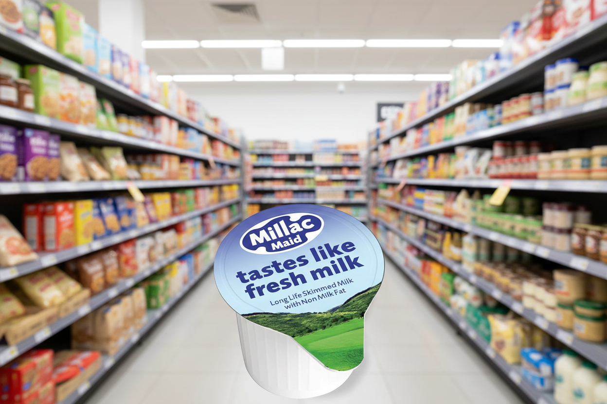 120 x Millac Maid Milk Portions 12Ml