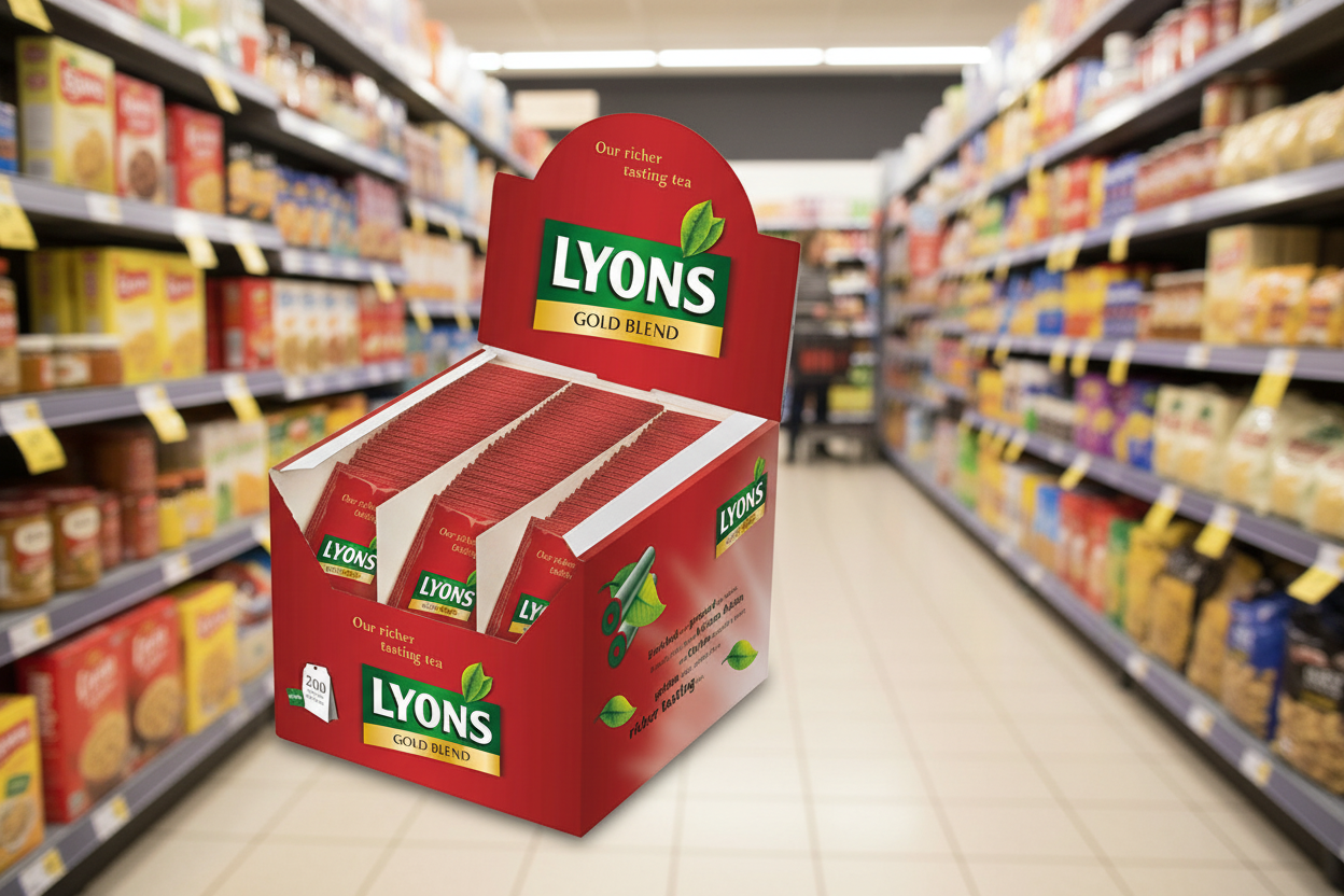 Lyons Gold Blend 200 Envelope Tea Bags 460G