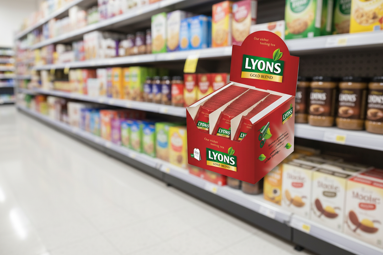 Lyons Gold Blend 200 Envelope Tea Bags 460G